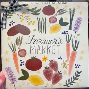2022 Farmer’s Market 12-month Calendar